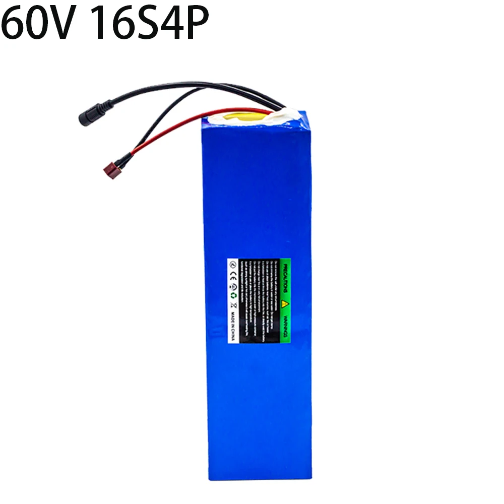 

60V 16S4P 12.8Ah 18650 литий-ионный аккумулятор