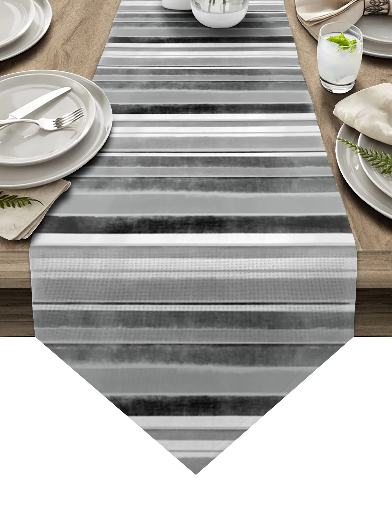 

Серый скатерть в полоску в скандинавском стиле, Декоративная скатерть для дома, гостиницы, вечеринки, кухни, обеденного стола