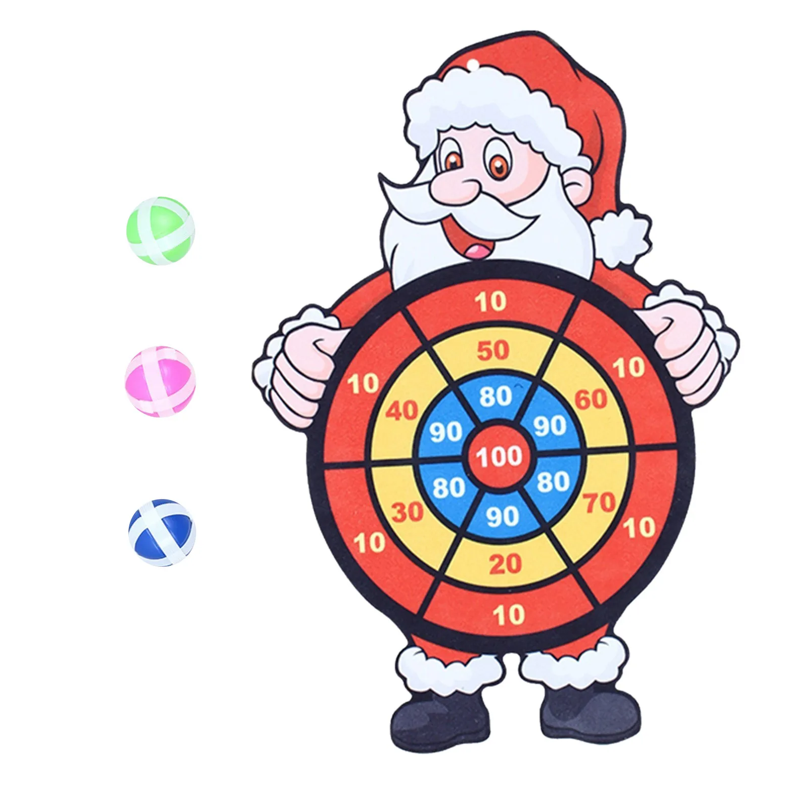 

Children's Ball Room Wall-Mounted Ball Sticky Board Flying Christmas Target Education Building for 1 Year Old Girl