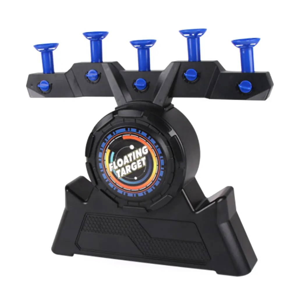 

1 Set Air Target Shooting Game Neutral Plastic Luminous Suspension Flying Ball Shooting Game Toy Children's Soft Bullet Gun