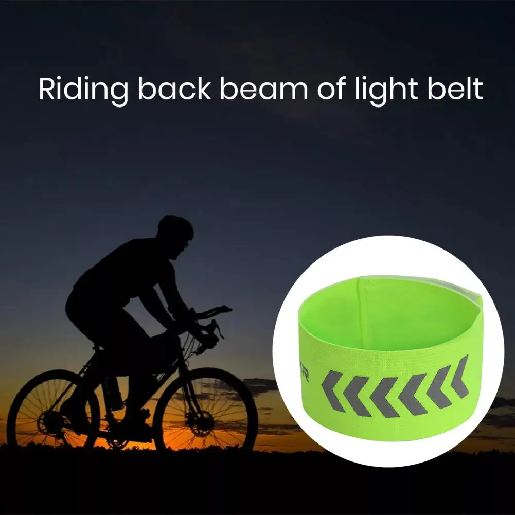 

Reflective Band Practical Non-Fading Vibrant Color Bike Supplies Cycling Reflective Belt Running Reflective Belt