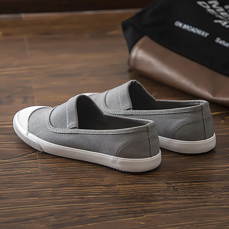 

Туфли женские холщовые без шнуровки, нейтральные, плоская подошва, дышащие, лоферы, повседневная обувь для отдыха, плоская подошва, большие ...