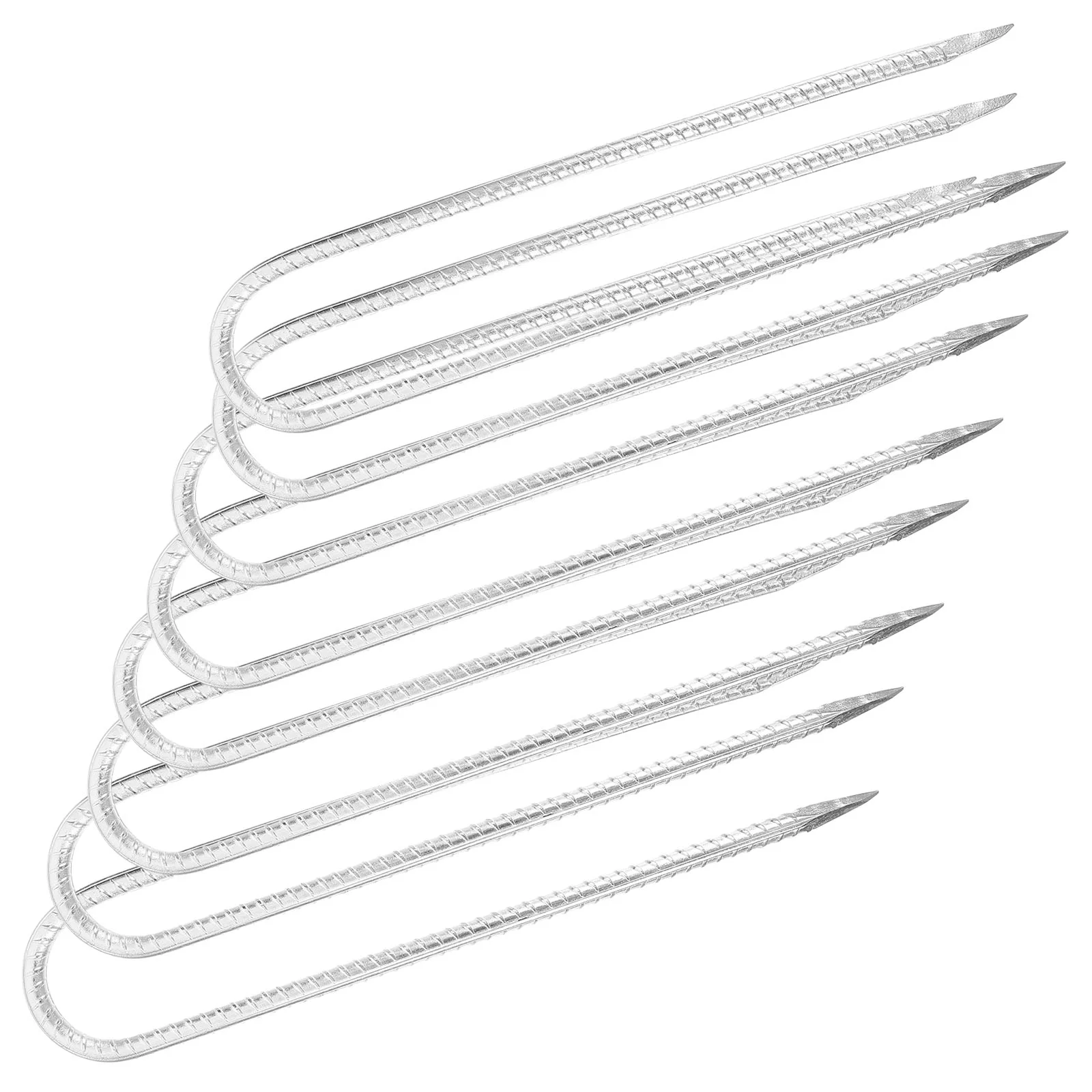 

Ground Reinforced Pile Nails U-shaped Landscape Staples Camping Canopy Stakes Gaskets