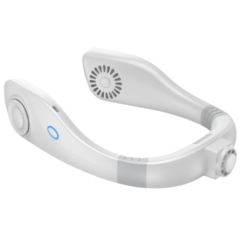 

Portable Neck Fan,2000Mah Bladeless Personal Fan,Wearable Air Conditioner,Strong Wind,Low Noise,3 Speed Adjustable