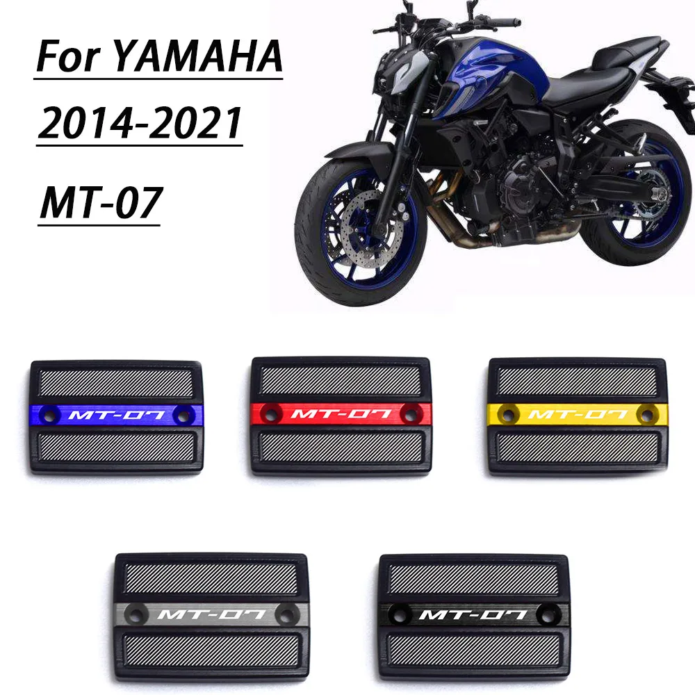 

Motorcycle CNC Front Brake Fluid Reservoir Cap Oil Cylinder Cover new For Yamaha MT07 MT 07 TRACER MT-07 2014-2021 2019 2020