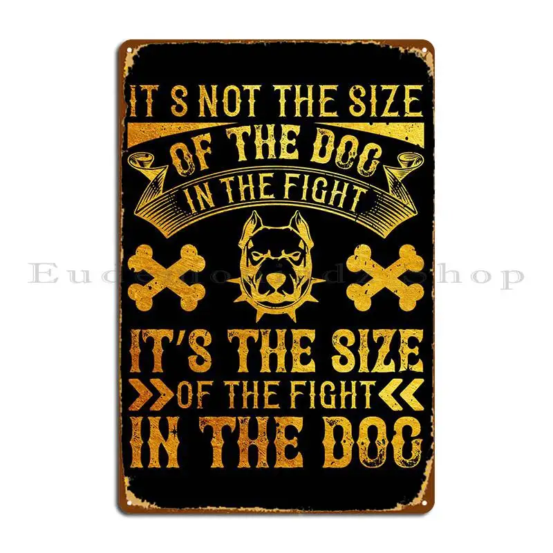 

Its Not The Size Of The Metal Sign Plaques Living Room Garage Plaques Bar Cave Create Wall Plaque Tin Sign Poster