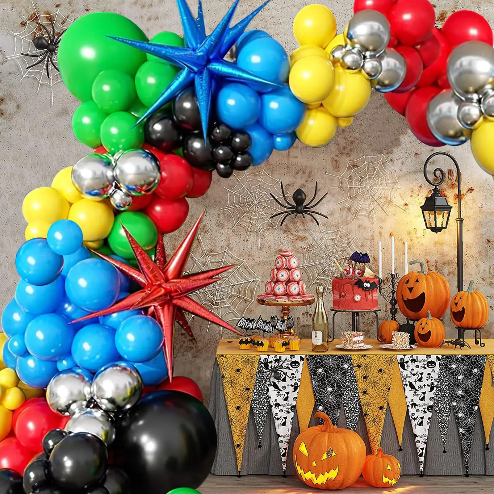 137 шт. разноцветные гирлянды для воздушных шаров