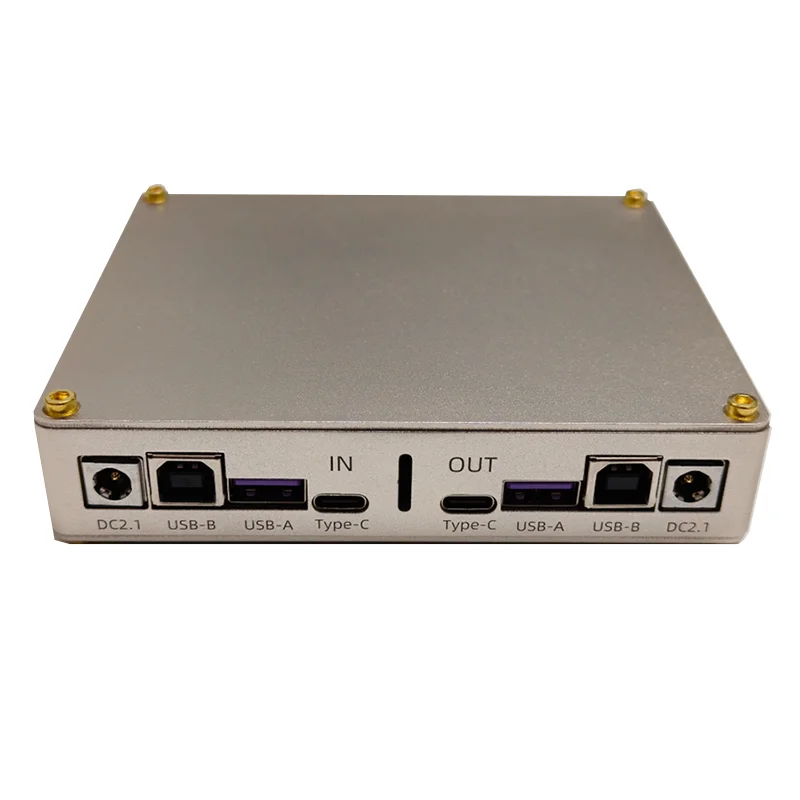 Фото CH318T USB-изолятор с перестройкой данных, двойной кристалл TCXO 0.1ppm, 480 Мбит/с, поддержка Type-C, USB-A, USB-B для декодирующих усилителей №1