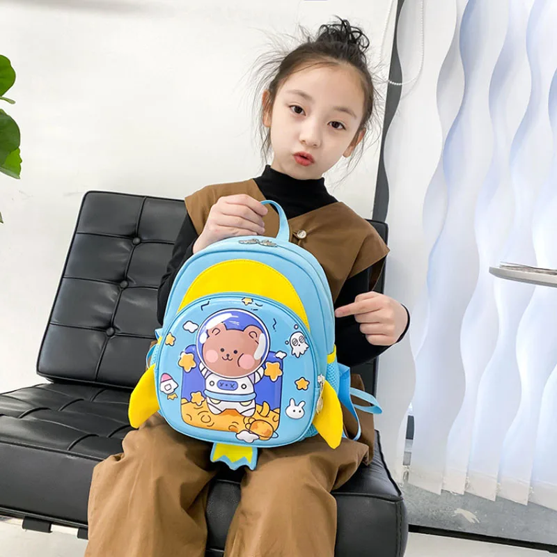 Cartoon Hard Shell Toddler Kindergarten Bag Cute Girl's Early Education School Bag Children's Small Backpack