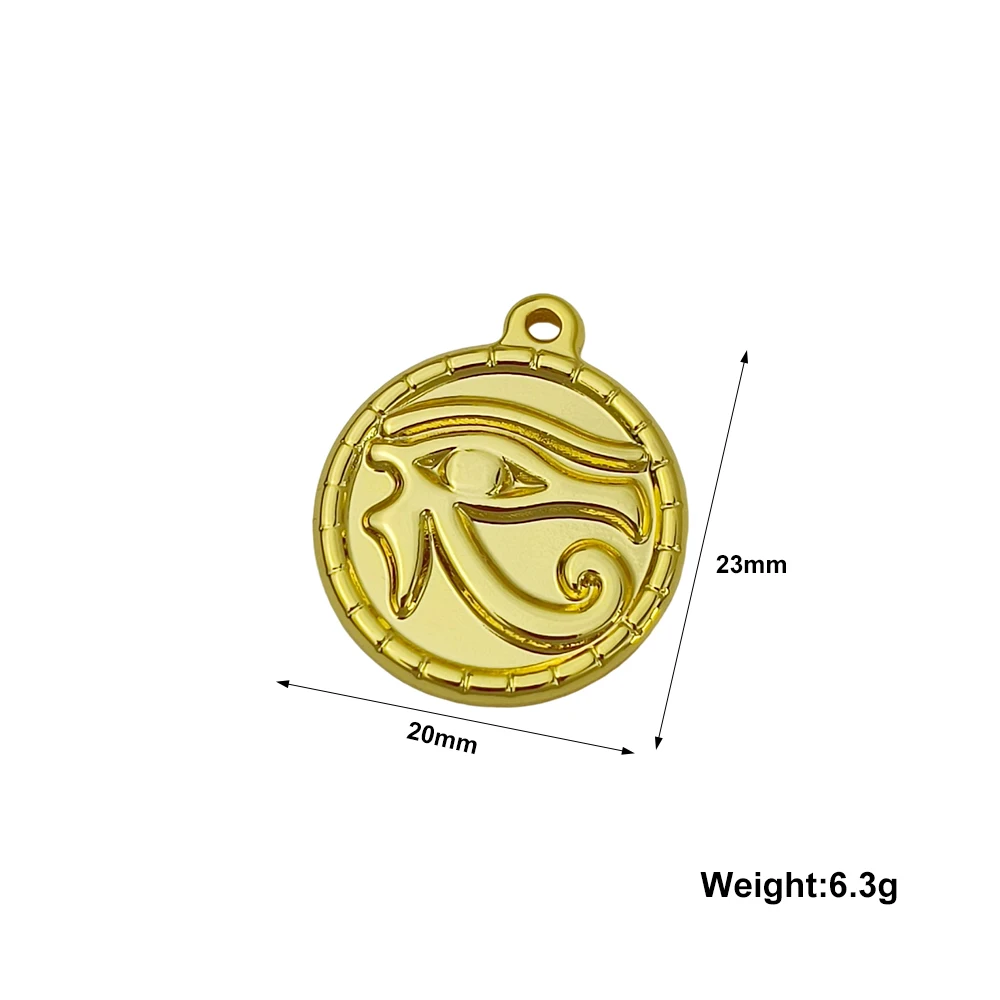 

20x23mm 3Pcs Animal Stainless Steel Dragon Head Pendant Loosely Spaced Charm Beads For Jewelry Necklace EarringBracelet