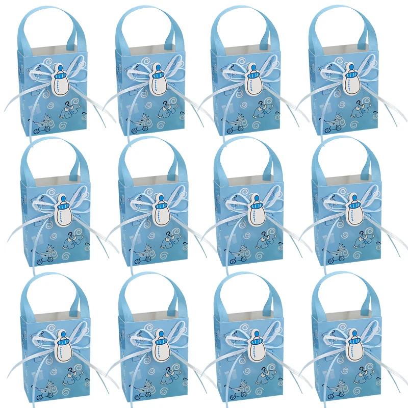 

Подарочные пакеты картонные 12 шт