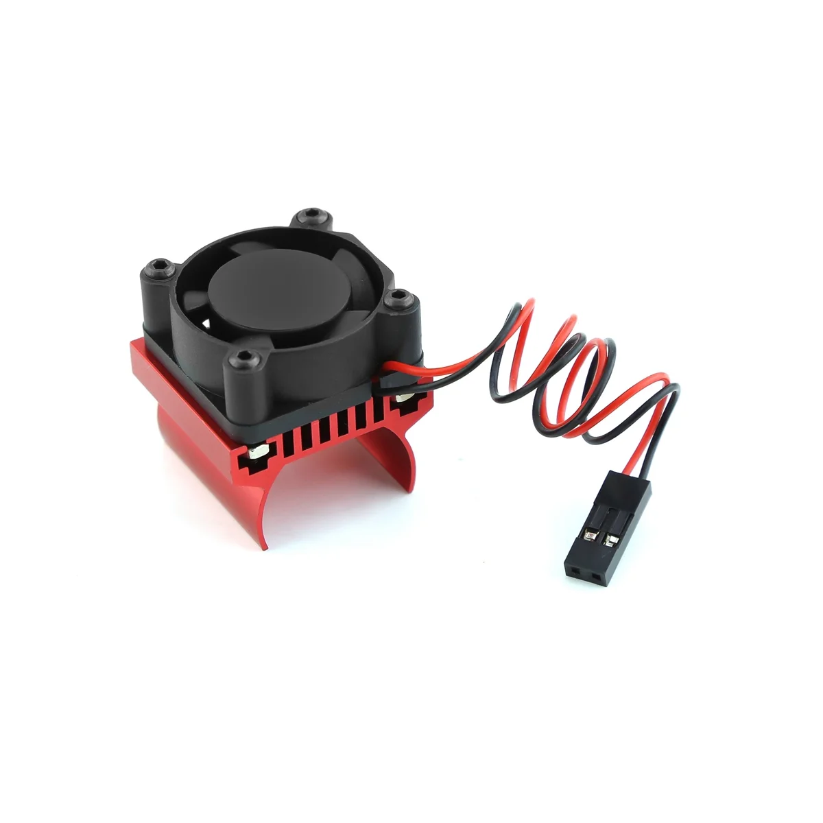 

For TRX4M 180 Motor Cooling Fan Heat Sink for TRX4 TRX4-M 1/18 RC Crawler Car Upgrade Parts Accessories,Red