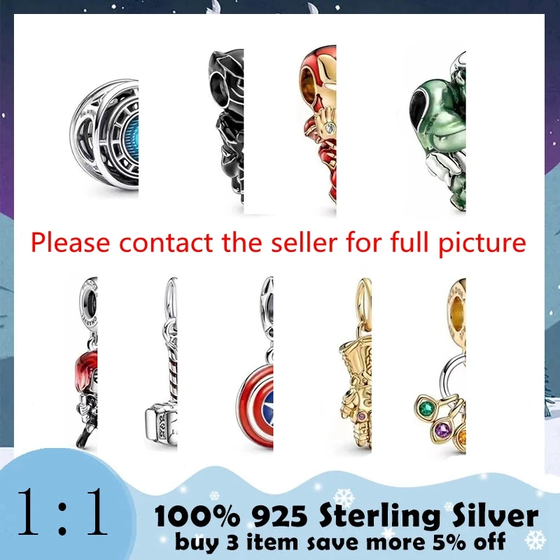 

2022 New 100% 925 Sterling Silver Charm Beads Diy Bracelet, Stylish, Exquisite, And Versatile Gift For Friends
