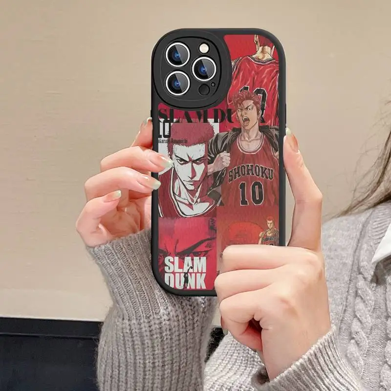Comic Slam Dunk Sakuragi Phone Case Hard Leather For iPhone 14 13 12 Mini 11 14 Pro Max Xs X Xr 7 8 Plus