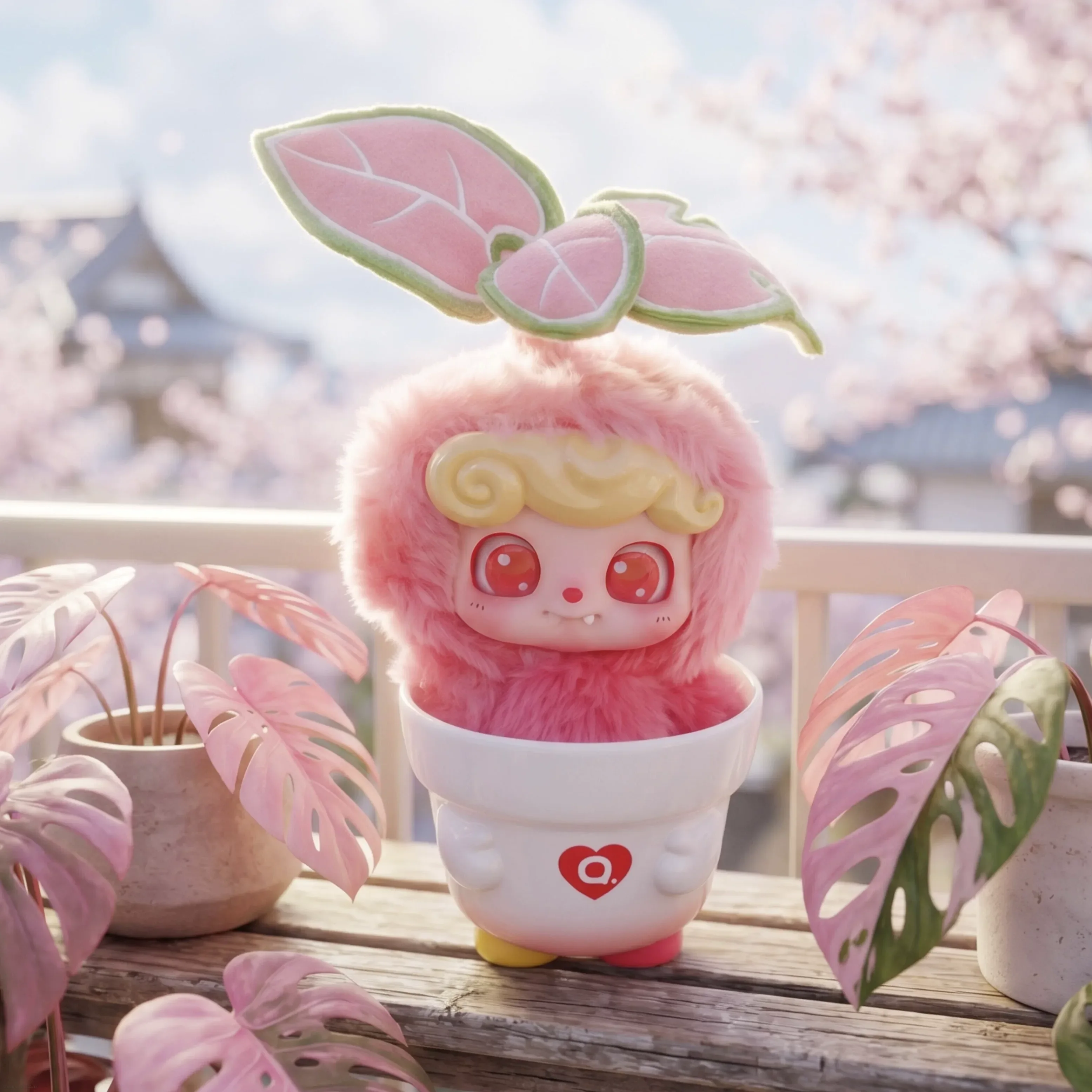 Коллекционная плюшевая фигурка Jotoys Blind Box Qbao из серии «Растения в горшках», настольное декоративное украшение, подарок-сюрприз для взрослых (art.: 3920db01d82fe) - 3920db01d82fe