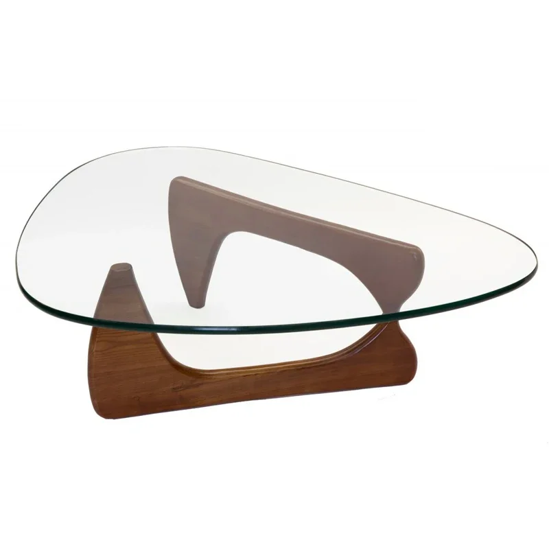 Журнальный столик Noguchi скандинавский средневековый ваби-ветер из массива дерева