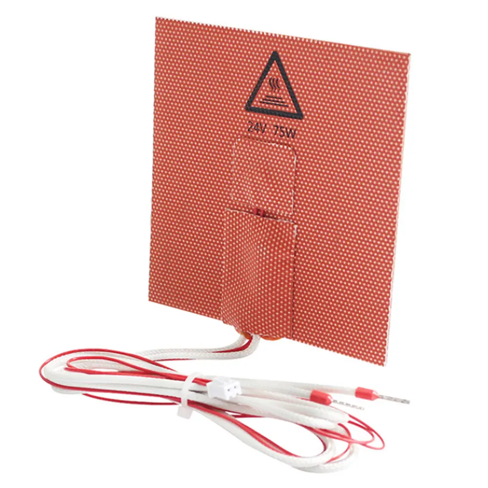 VONON 75 Вт 100x100 Мм 3D-принтер С Подогревом Коврик Для Кровати NTC 100K Управляемая