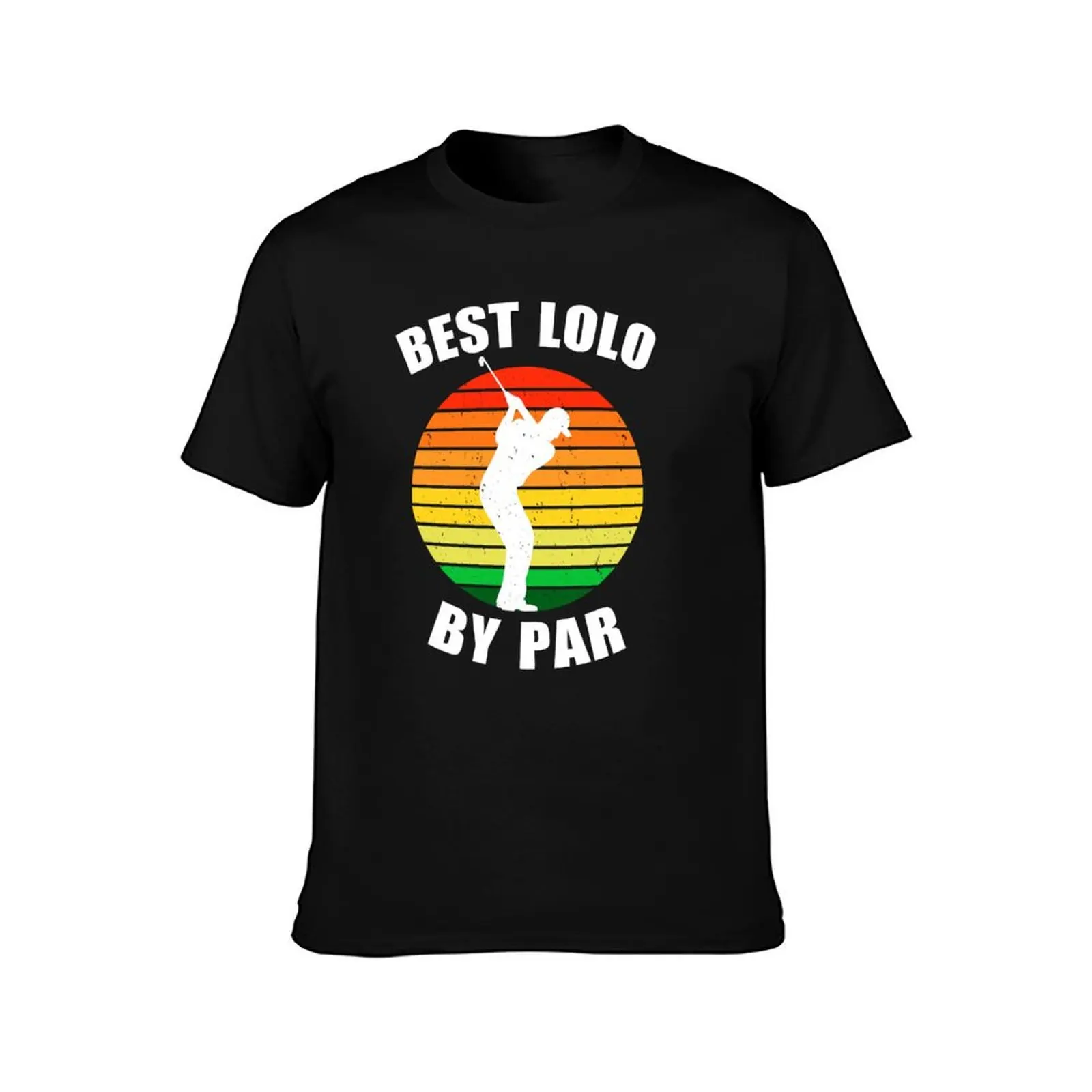 Фото Мужская рубашка для гольфа Best Lolo By Par, рубашки для гольфа для дедушек, подарки на День отца и Рождество от внуков и внушек, футболка для гольфа. №2