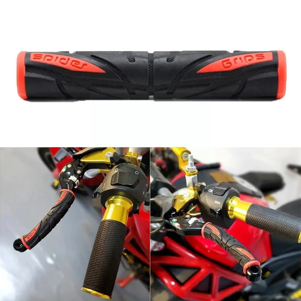 

Motorcycle Bike Soft Anti-slip Brake Handle Silicone Cover Protective Bicycle Sleeve Accessories Motorcycle Hand W5d7