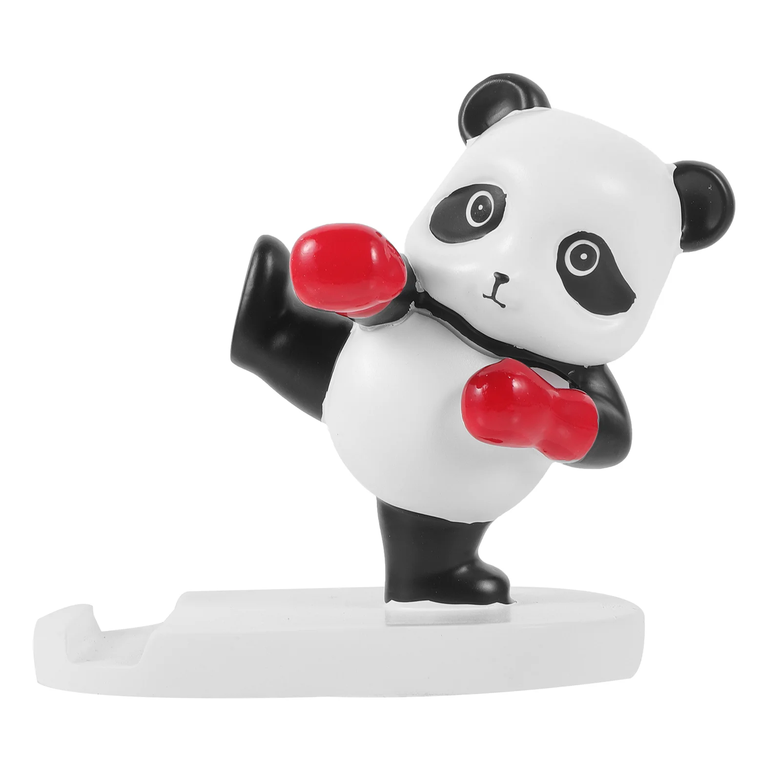 

Panda Phone Holder Small Stand Desk Desktop The Gift Around Cute Cellphone Resin Kawaii Office
