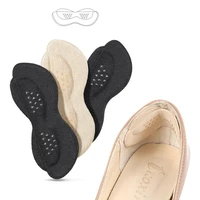 2x invisible heel pads insert sticker for shoes size reducer filler high heels liner protector pain relief self adhesive cushion