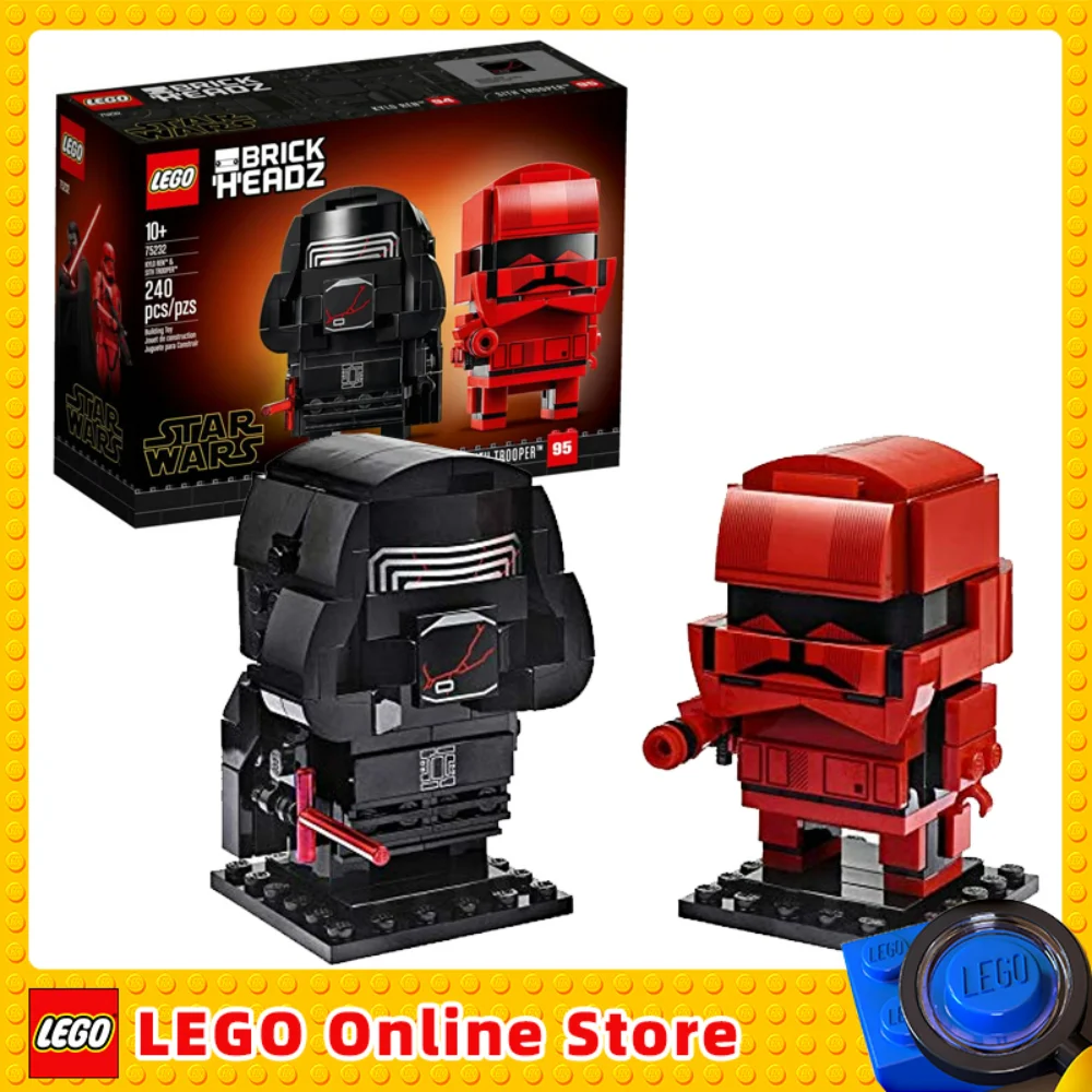 

LEGO BrickHeadz Star Wars Kylo Ren & Sith Trooper 75232 Building Kit for ages 10+ years (240 Pieces)