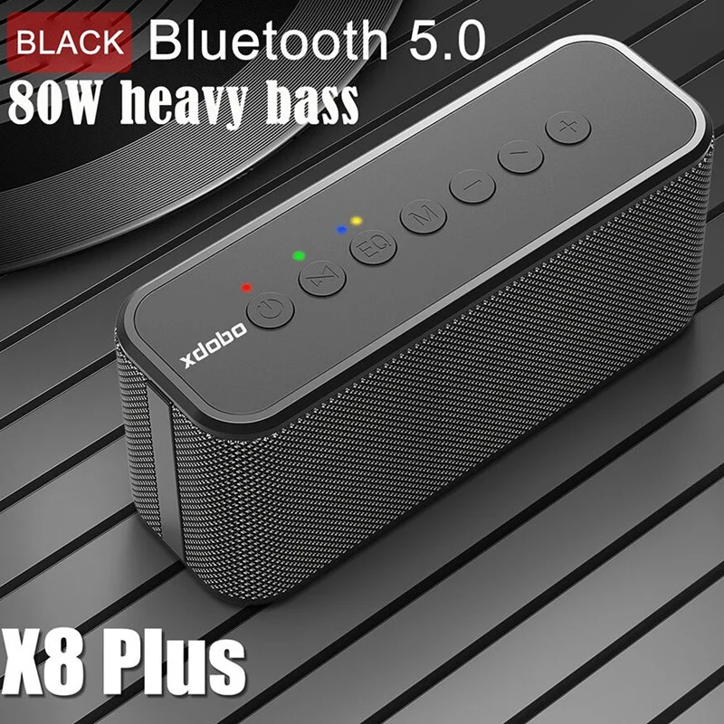 

Портативная Bluetooth Колонка Caixa De Som, 80 Вт, звуковая колонка, аудиофил, уличный беспроводной сабвуфер, 10040 мАч, TWS Бумбокс для компьютера