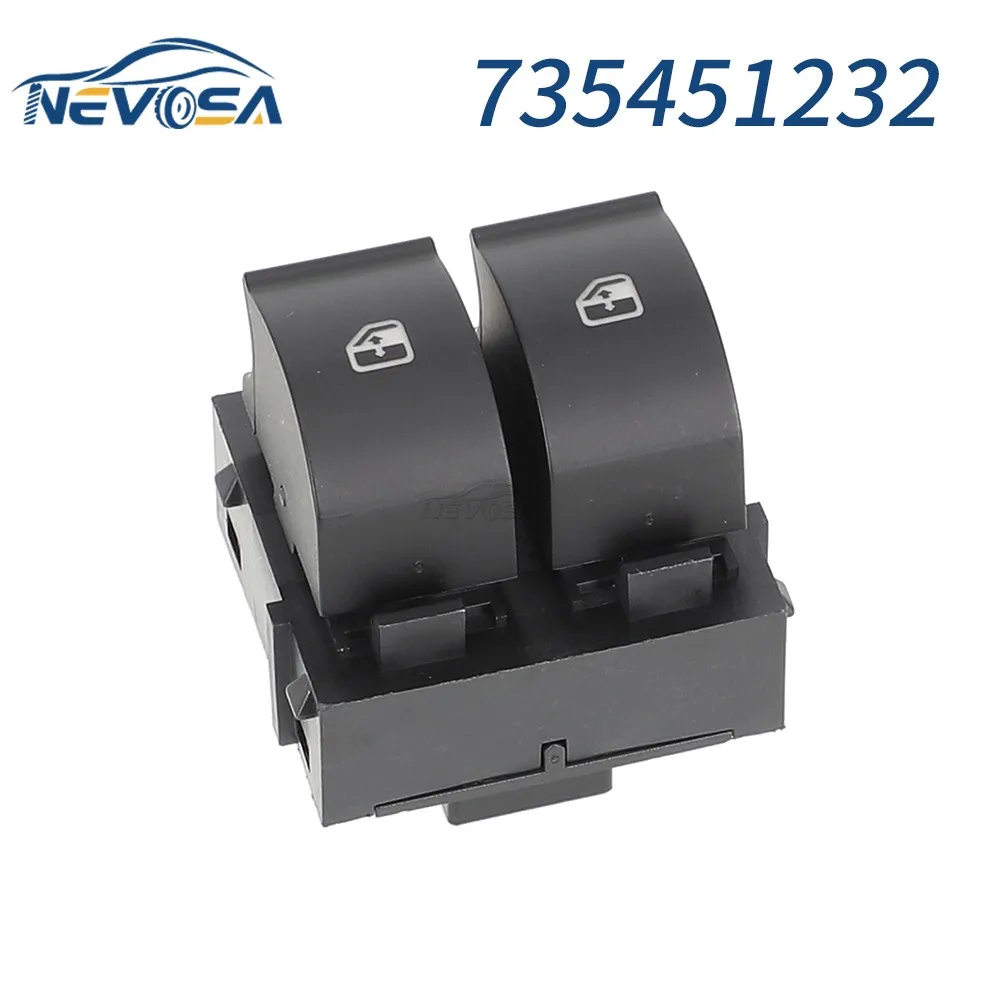 

NEVOSA Кнопка переключателя стеклоподъемника для Fiat Punto 2005-2008 735428719