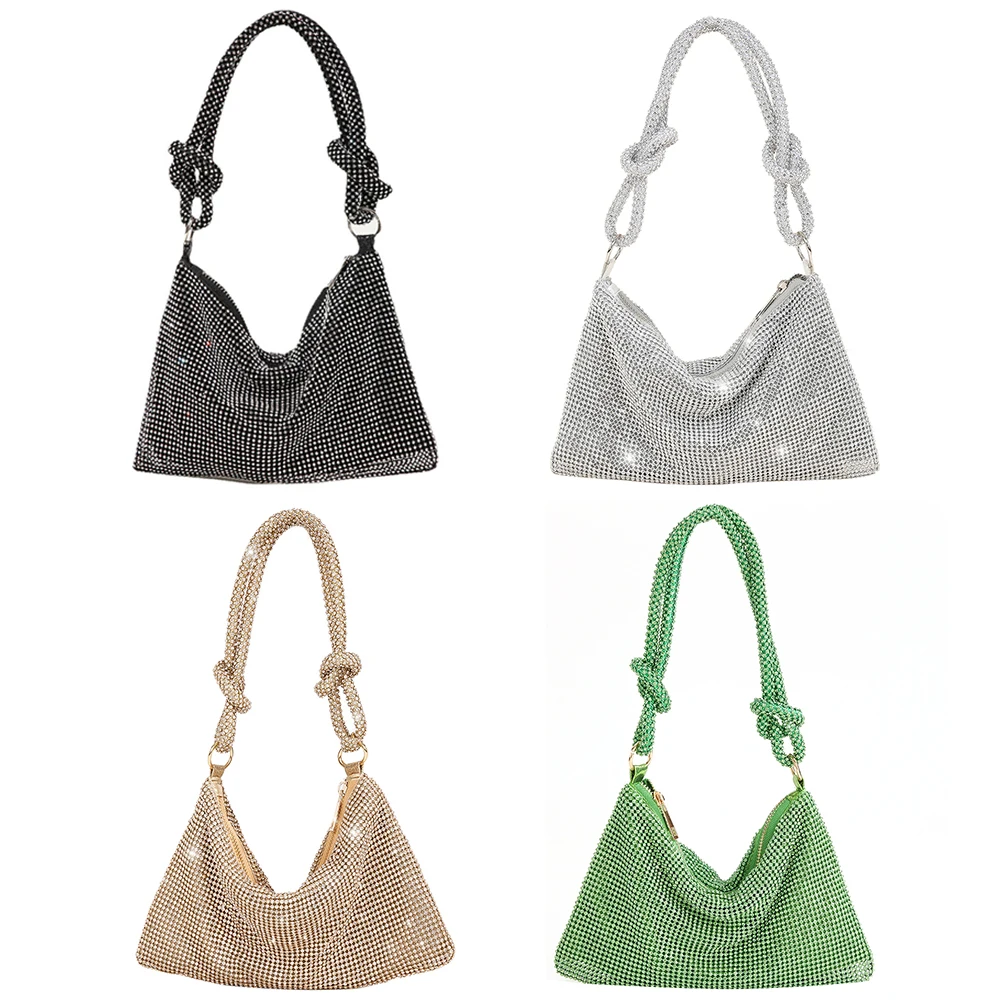 

Роскошные дизайнерские сумки, вечерние сумки на молнии для женщин, женские сумки, блестящая вечерняя сумка через плечо