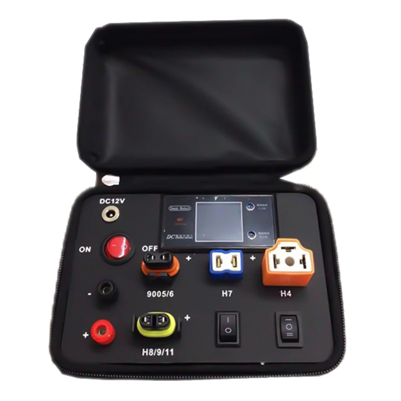 FSYLX мини-размер светодиодных фар тестовая коробка автомобильные светодиодные