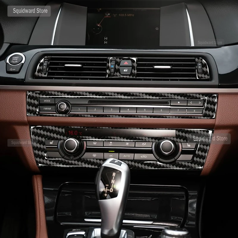 

Carbon Fiber Interior Console Gearbox Car Panel Film Decoration Fit For ABMW 5 Series 528 525li F10 2011-2017 Accessories