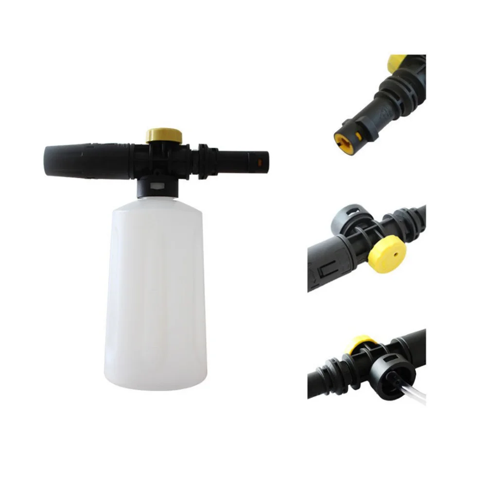 

Wash High Pressure Washer Car Threaded Hole for Karcher K2-K7 (White)