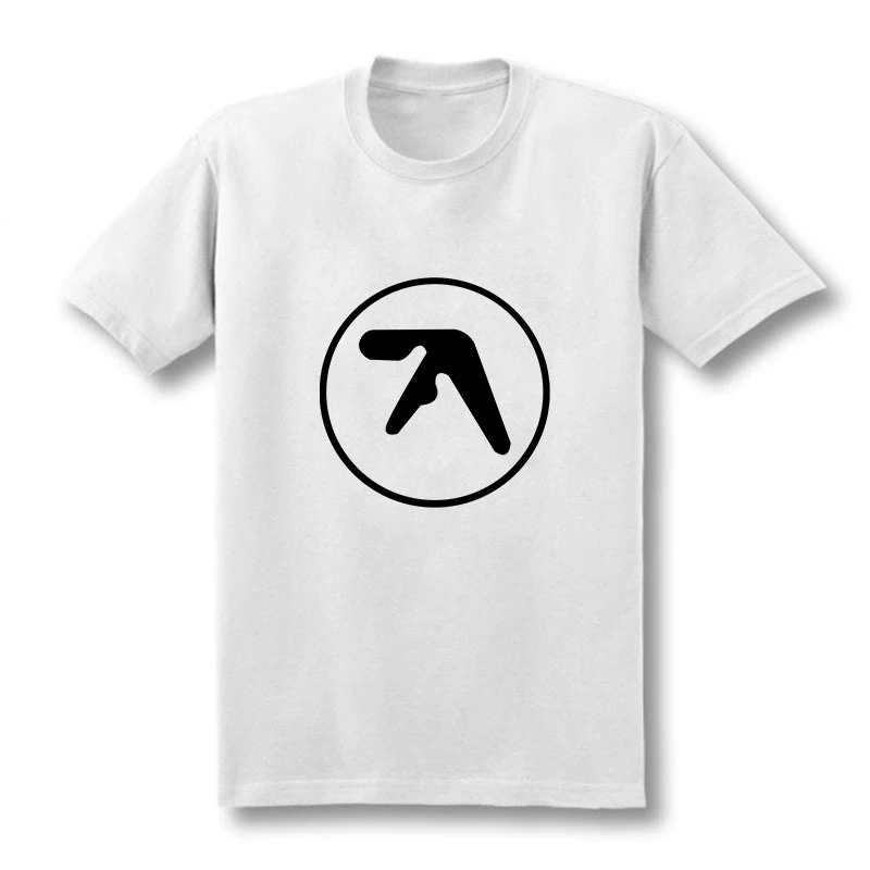 Модные футболки с принтом Aphex Twin для мужчин и женщин уличная одежда футболка