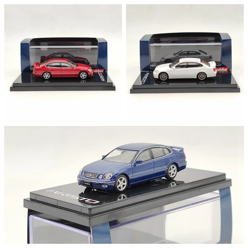 

1:64 Hobby Japan For T~OTA ARISTO V300 VERTEX EDITION Cstomized HJ641030 Diecast Models Car Collection Gifts