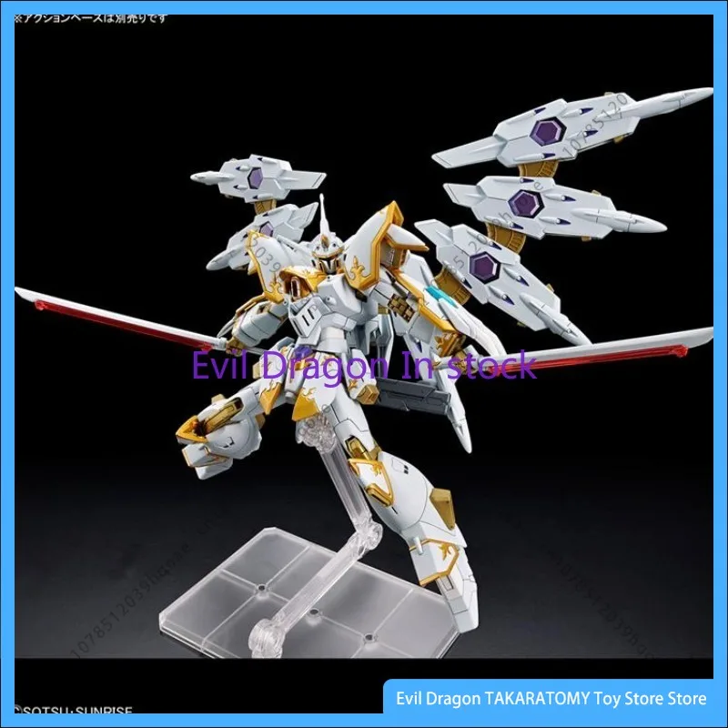 Bandai Original Gundam Аниме Модель HG 1/144 Black Knight Squad Ca-re.A Shi-ve.A Rud-ro.A Фигурка Игрушка Детский