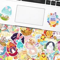 50pcs easter vintage stickers for phone ipad scrapbook stationery kscraft egg sticker craft supplies scrapbooking material