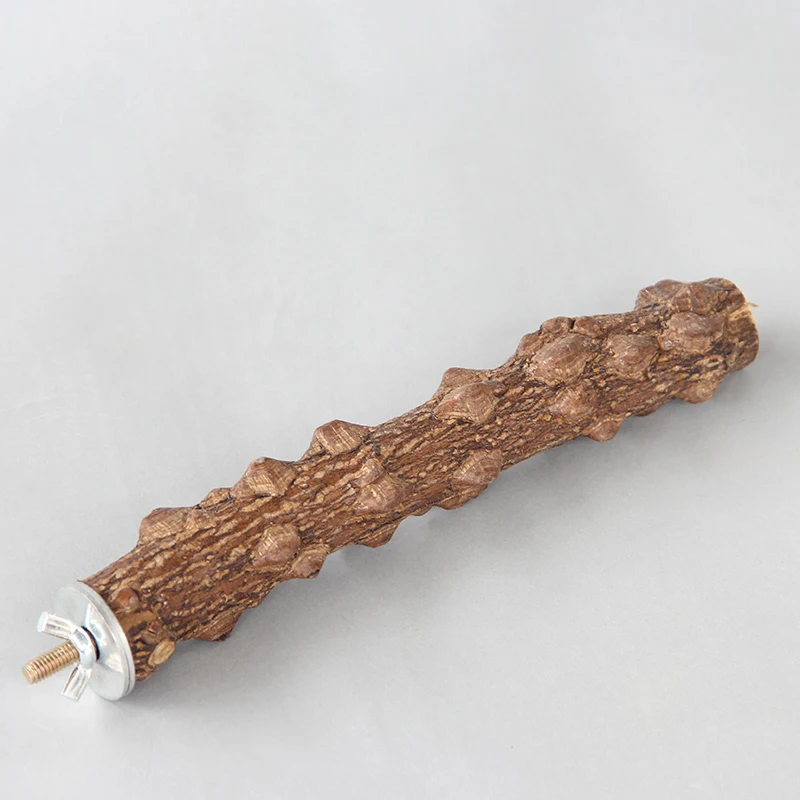 

Pepper Standing Sticks Natural Wood Grinding Claw Stick Perching Parrot Bird Standing Sticks Cage Oiseau Bird Supplies