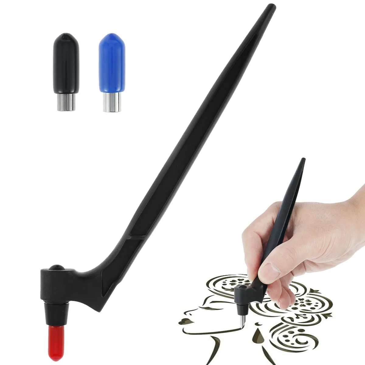 

Craft Cutting Tools Kit 360 Degree Rotating Non-slip Art Gyro Art Craft Cutting Tool for DIY Craft Hobby Scrapbook Stencil
