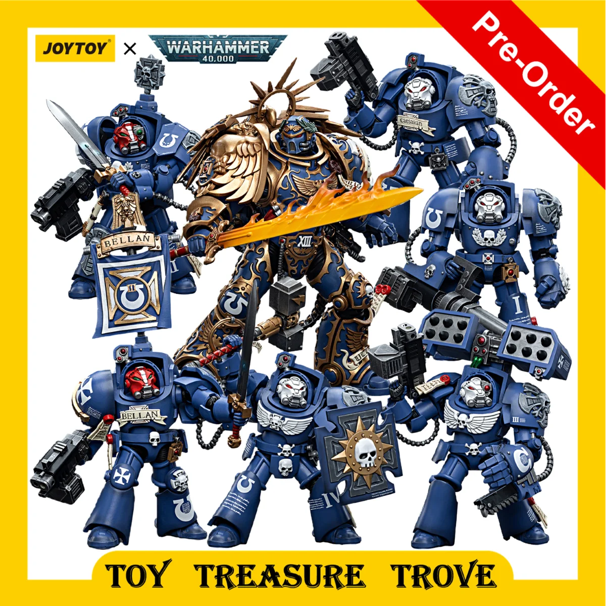 Ultramarines Terminators Primarch Roboute Guilliman Anime Military Model For Gift