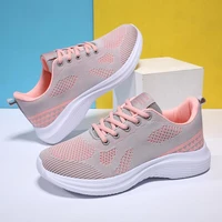 2022 new women walking shoes mesh casual shoes breathable running sport shoes comfortable white sneakers female tennies trainers