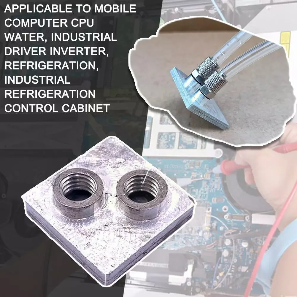 

Radiator Heatsink Systeem Aluminium Water Liquid Cooling Mobiel Liquid Koeler Blok Water Voor Computer Cpu Y6B8