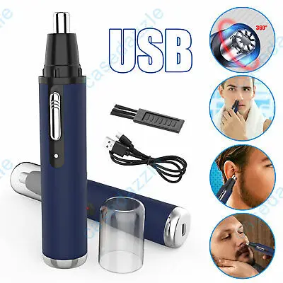 New in Ear Hair Trimmer Face Eyebrow Mustache Beard Shaver Clipper US sonic home appliance hair dryer Hair trimmer machine barbe