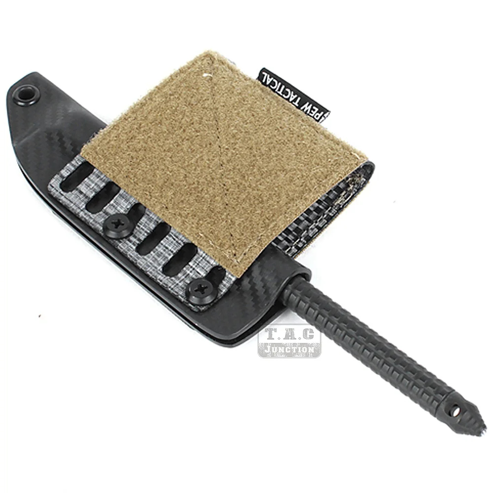 Wedge Hook&Loop Knife Mounting Platform for Plate Carrier Ri