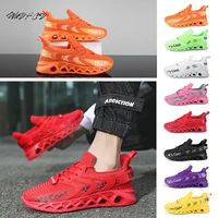 sneakers casual plus size 45 46 47 48 men women shoes fashion knitting mesh breathable blade sole couple outdoor running shoes