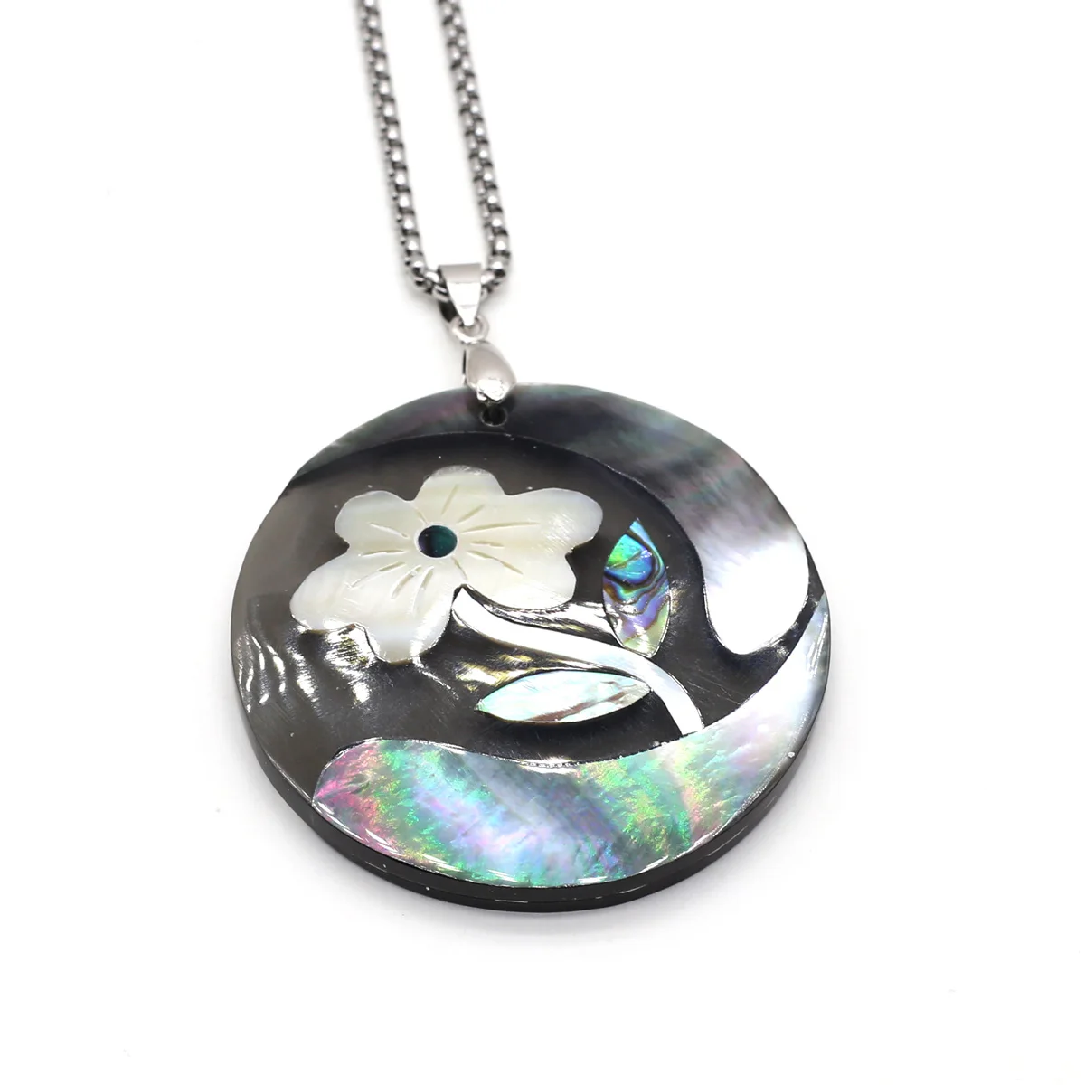 

1pc Animal Natural Abalone Shell Pendant Necklace Tortoise Eye Frog Long Link Chains Shell Charms Necklaces For Women Jewelry