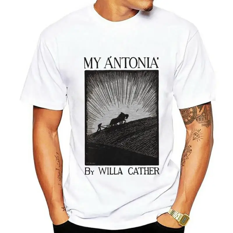 

Men t-shirt My Antonia Willa Carter Book Cover tshirt Women t shirt