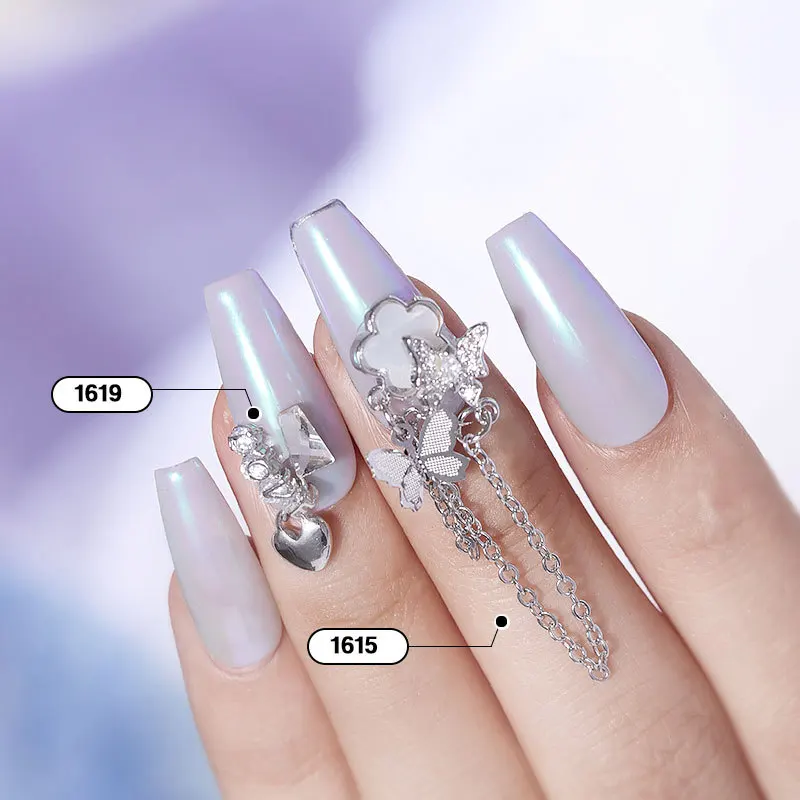 

Металлические ювелирные украшения для ногтей с 3D цирконом, японские украшения для ногтей, высококачественные циркониевые кристаллы для ма...