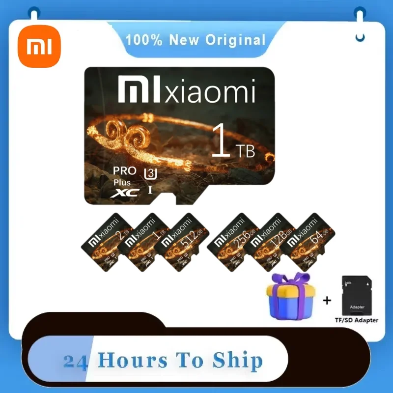 Xiaomi 2TB SD-карта памяти 1TB 512GB 256GB Micro TF для Ps Vita 128GB V30 Водонепроницаемая карта SD Kodak