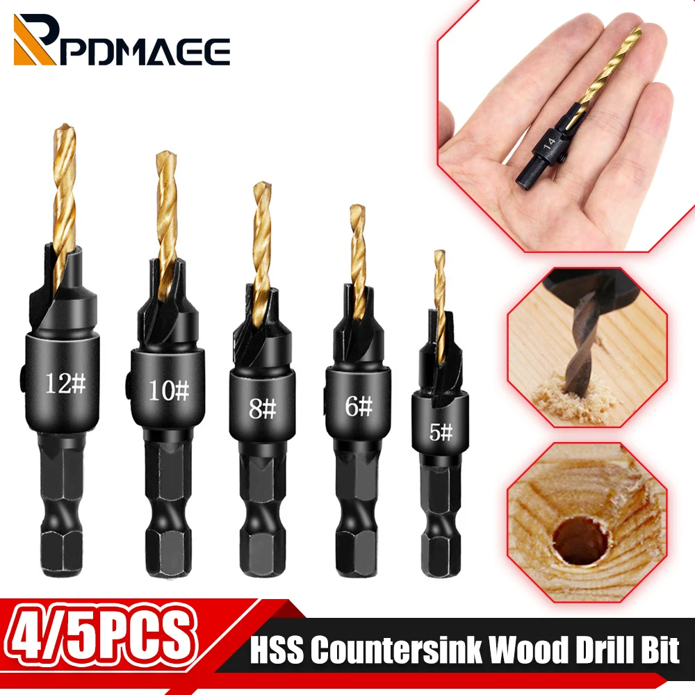 

Набор ступенчатых сверл для металла #5 #6 #8 #10 #12