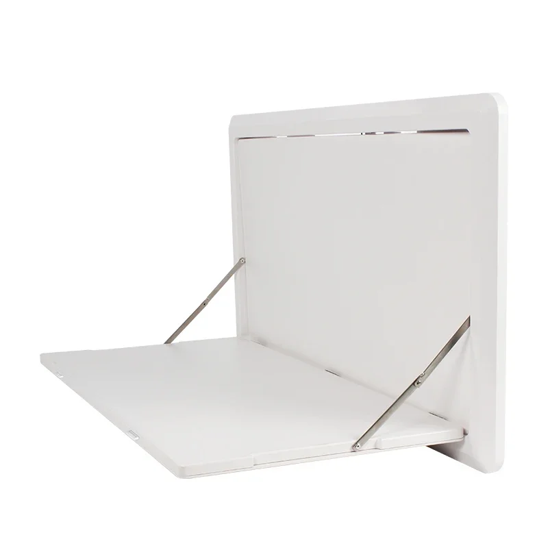Аксессуары Heyrv Caravan 800*450Mm Rv Opvouwbare Tafel Met Led Licht Witte Camper Eettafel Externe Afs Astebare Muur